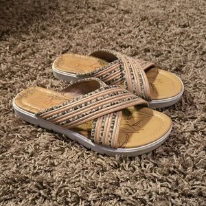 Blowfish Malibu Sandals Girls Size 3.